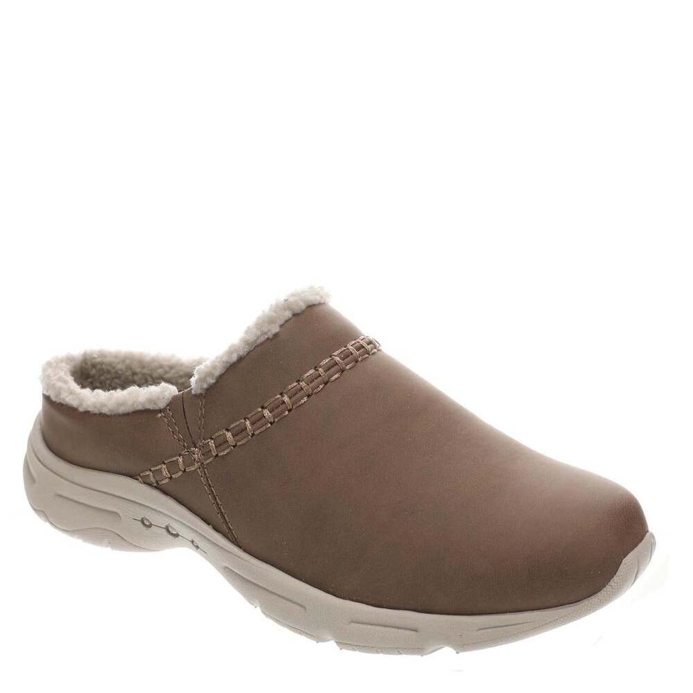 Easy Spirit Bynne 3 Women's Slip On Casual Clogs Mules Size 9W Medium Brown